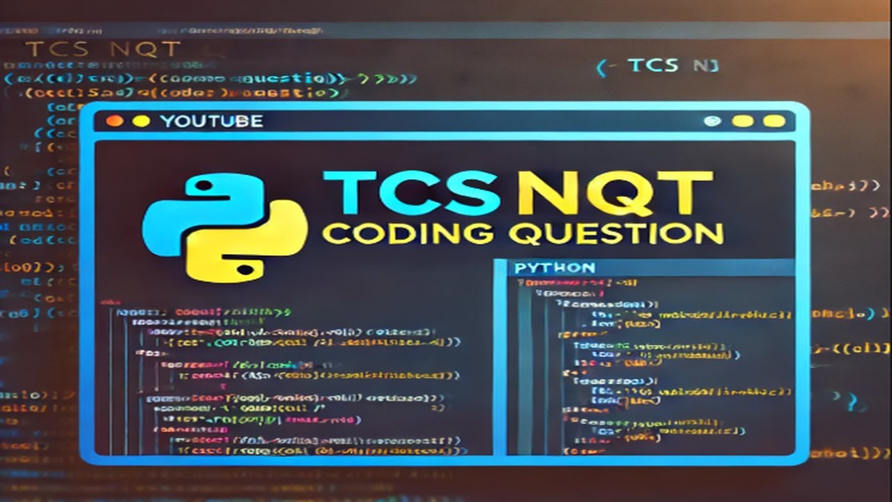 TCS nqt coding question & solution | Previous year question #coding ...