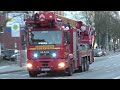 [FEU3 - Brennt Penthouse auf Bunker] Einsatzfahrten Feuerwehr Hamburg