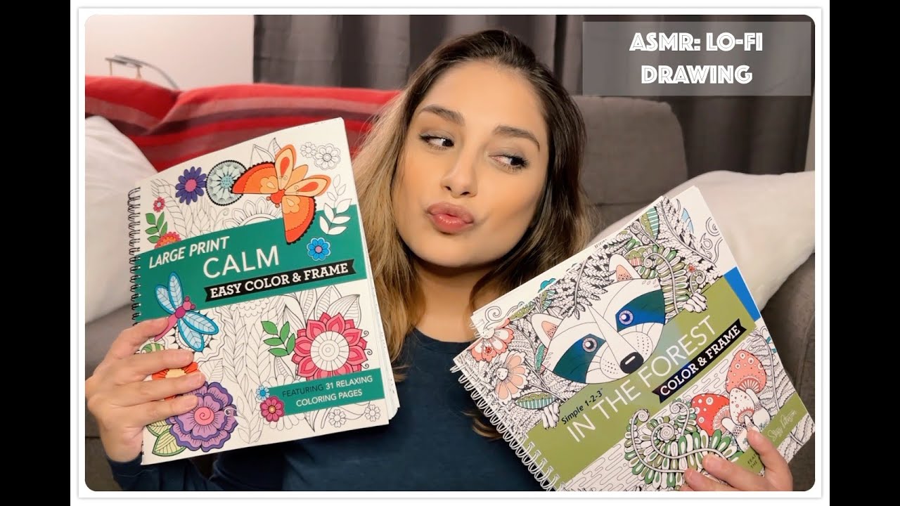 ASMR draw with me - YouTube