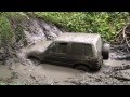 Mitsubishi Pajero 3500 V6 ... extrem race in mud