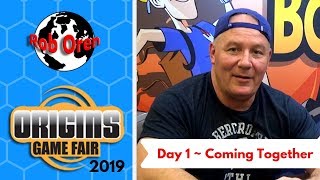 Origins 2019 VLOG: Wednesday Day 1 ~ It All Starts to Come Together!