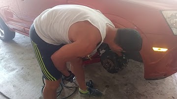 Replacing wheel bearing on Saturn Vue