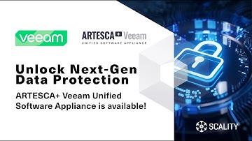 Unlock Next-Gen Data Protection: ARTESCA+ Veeam Unified Software Appliance is available!
