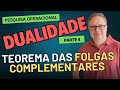 Dualidade - Parte 4 - Teorema de Folgas Complementares - EP 37