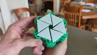 3D Printed Spinning Top Dice Box Timelapse and Finished Project