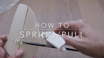 How to install a pull-spring setup on a DLG