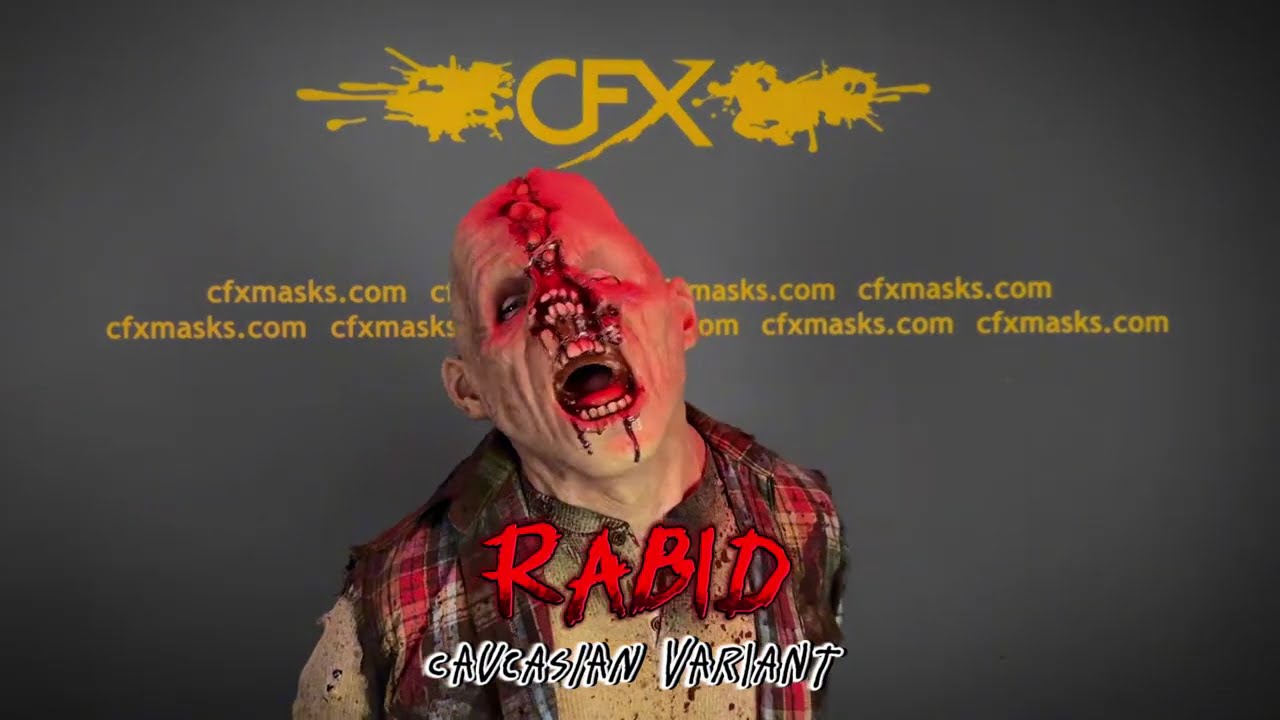 CFX Masks Rabid Male Fit Silicone Mask Movement Video