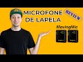 MICROFONE DE LAPELA MOVING BOX - Microfone Barato para Celular, Vídeo, Podcast, Home Studio e Música