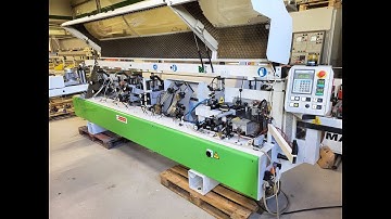 Chicagowood AB Ltd shows a edgebander Biesse Polymac Ergho 5 test
