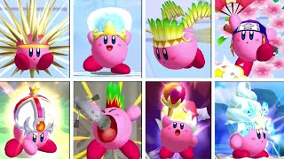 Kirby's Return to Dream Land - All Copy Abilities + Super Abilities