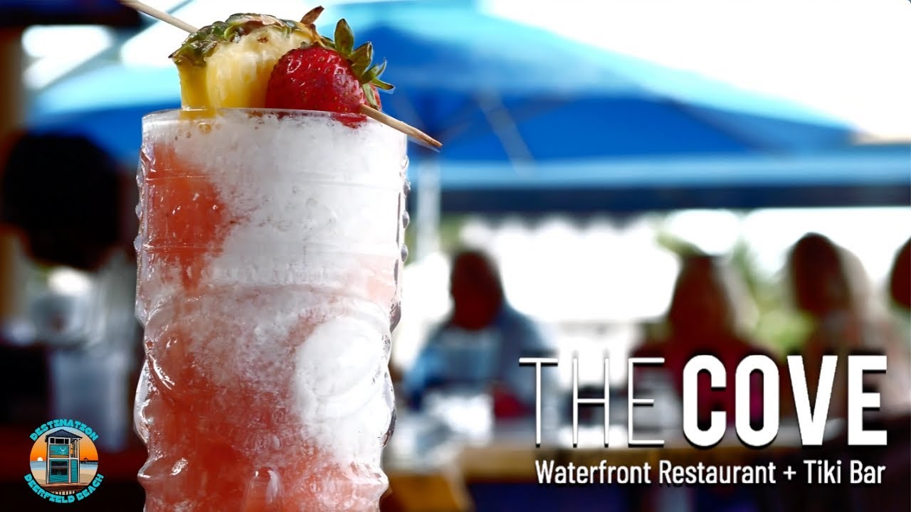Dock, Dine, & Unwind at The Cove Waterfront Tiki Bar ! ⚓️