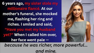My Sister Stole My Millionaire Fiancé—6 Years Later at Mom’s Funeral, She Froze Seeing My Husband…