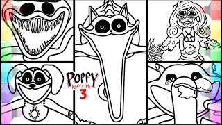 km Poppy Playtime Chapter 3 New Coloring Pages