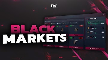 Black Markets - Big V5 Update - FiveM Script (ESX, QBCore & QBox)