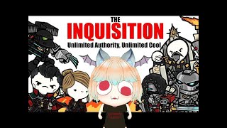 Vtuber Reacts Warhammer 40k Inquisitors