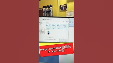 merge multiple ms word files in one document #shorts #msword  #word #wordtricks