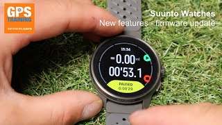 New firmware update - Suunto watches screenshot 3