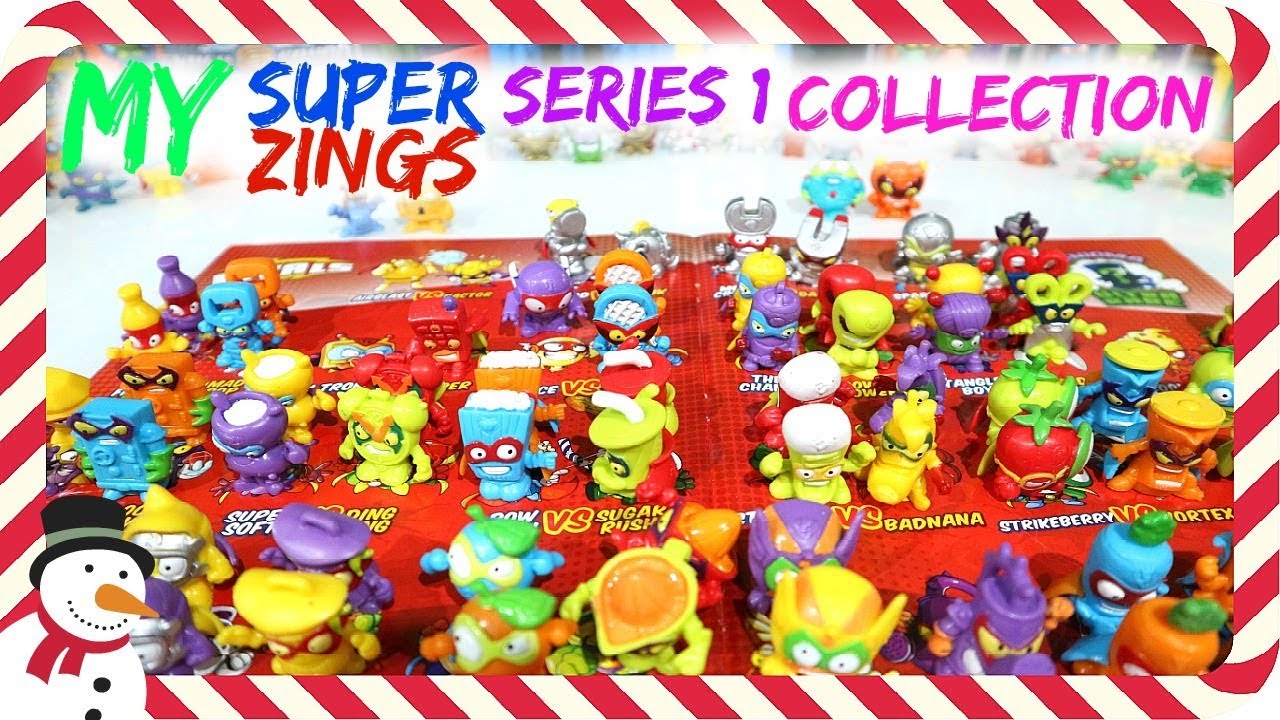 My Super Zings series 1 collection 🎄 The 12 days of Christmas 🎄 DAY 4