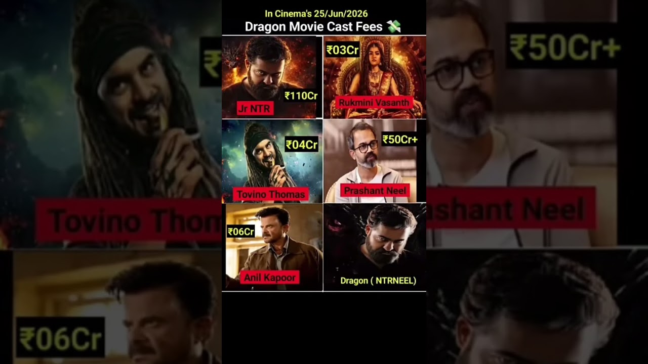 Dragon movie cast fees? 