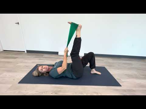 Series of Hip Stretches with Strap