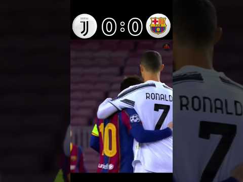 Barcelona vs Juventus Champions League 2020 #vibe #football #short #highlights