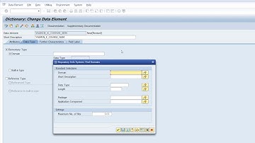 SAP ABAP Database Sample, Creating DB, Domain, Data type DB-1