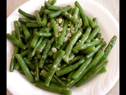 Easy Fresh Green Beans with Garlic and Lemon