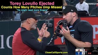 E124 - Torey Lovullo Ejected, Counts # of Pitches Nate Tomlinson Missed: He Might Need More Fingers!