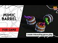 Mimic Barrel Cute Pro Series | 700+ game ready assets | Unity, FAB, Unreal