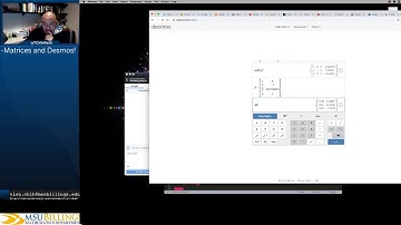 Linear Algebra and Desmos