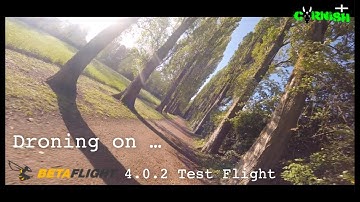 Droning on - FPV Drone - Armattan Chameleon - Betaflight 4.0.2 Test flight