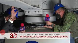 El Aeropuerto internacional incluye la mejor tecnología en aisladores sísmicos