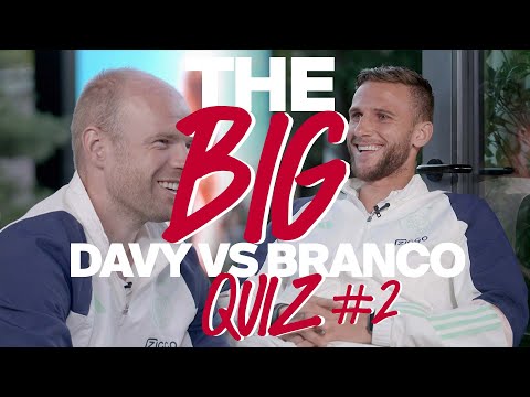 'Ajax should collab w/ Beyoncé or 50 Cent 🤩🎶' | THE BIG DAVY VS. BRANCO QUIZ | Part II