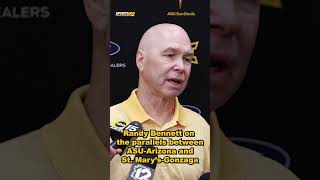 Randy Bennett on Tommy Lloyd and the parallels between ASU-Arizona & St. Marys-Gonzaga