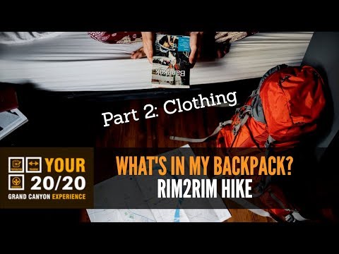 Clothing To Bring on Rim2Rim Hike content media