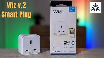 WiZ New 2022 Smart Plug with Energy Monitoring, Bluetooth & MATTER Upgradable