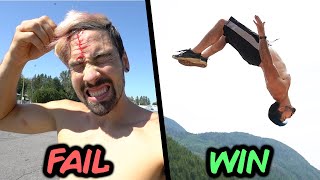 Best Wins vs Fails Compilation (Funny Fails, Parkour)