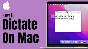How To Dictate On Mac