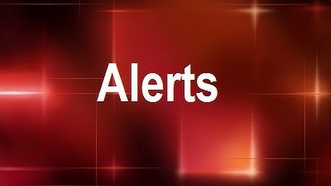 MicroStrategy - Alerts - Online Training Video by MicroRooster