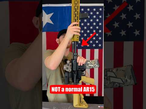 NOT a Normal AR15🤔 #shorts