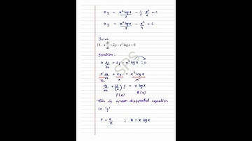 12th MATHS/ EXERCISE 10.7(13, 14, 15) & EXERCISE 10.8 (3)/CH 10/ DIFFERENTIAL EQUATIONS/TN SYLLABUS