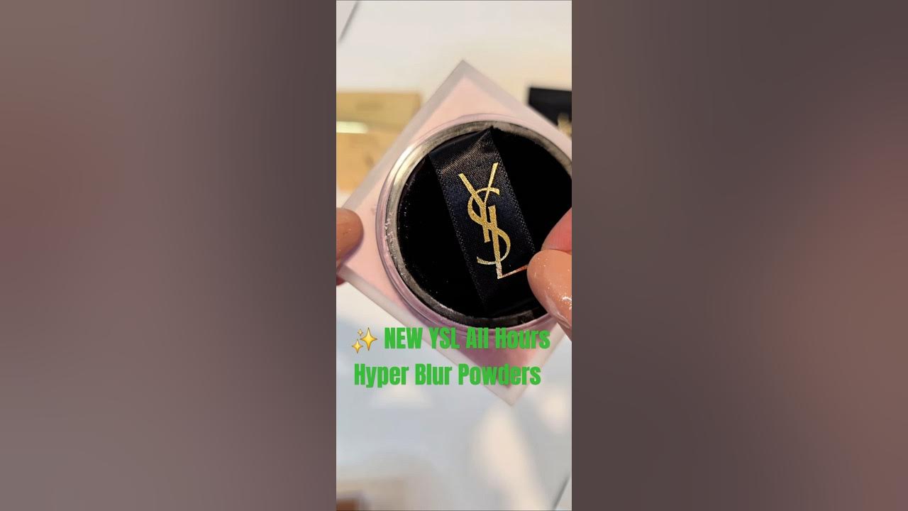 Ysl All Hours Hyper Finish Powder www.youtube.com