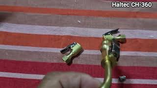 Haltec CH-360 Clip on Air Chuck Inflator Tyre Valve Standard Bore Alat Isi Angin Ban 08170744222