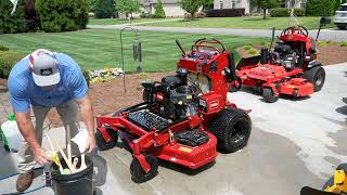 Washing 13 of THE BEST Stand on Mowers EVER!