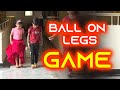 BALL ON LEG GAME | FUN ZOOMIN LATEST 2024 | ADVAITH &amp; RUCHIR