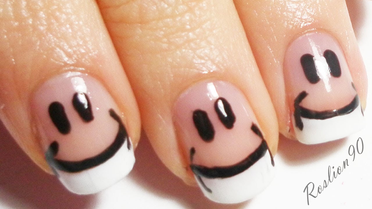 1. Melted Smiley Face Nail Art Tutorial - wide 5