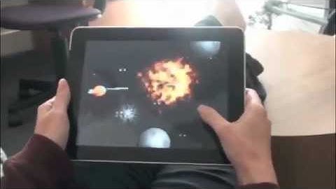 Demo of Space Game Starter Kit for iPhone and iPad