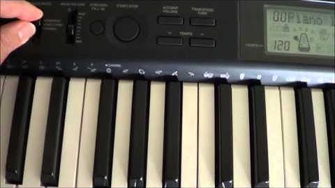 Casio CTK-1100 Electronic Keyboard Review and Demo