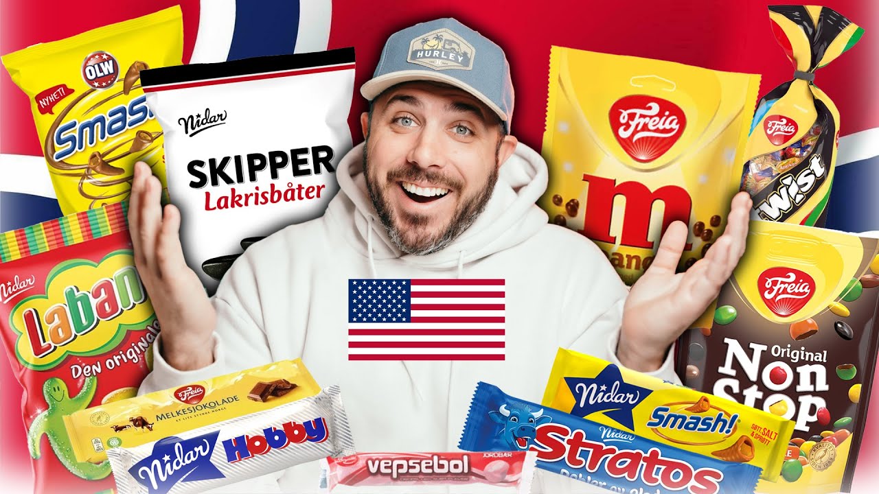 American Tries Norwegian Chocolate for the First Time 🍫🇳🇴