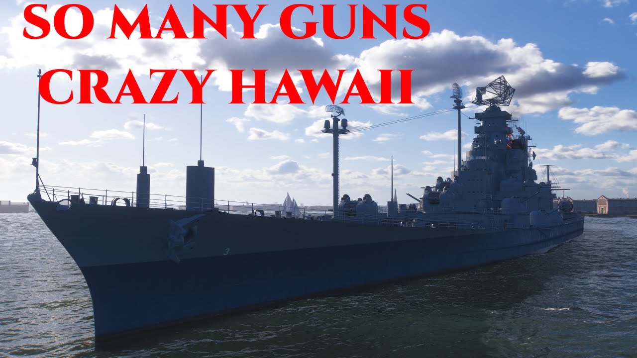 Hawaii - THIS NEW CRUISER IS COVERED IN TURRETS